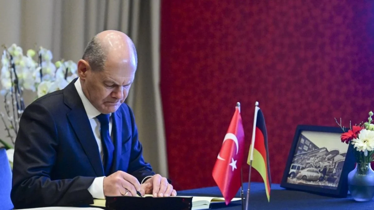 Almanya Türkiye İle Birlikte Yas Tutuyor:Scholz, Her Türlü Desteği Sağlayacağız