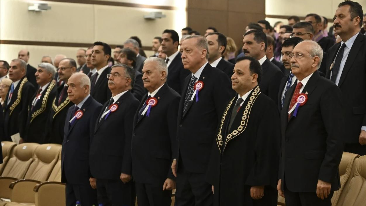 Erdoğan AYM Töreni'nde de Kutuplaştırmaya Devam Etti
