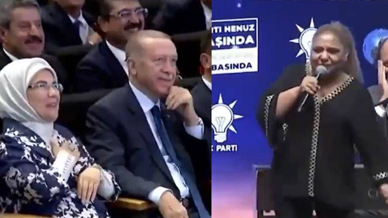 Sahne Alan Şarkıcı Kibariye, Sahneden Erdoğan Çiftine Seslendi: Götürdük Malları Valla
