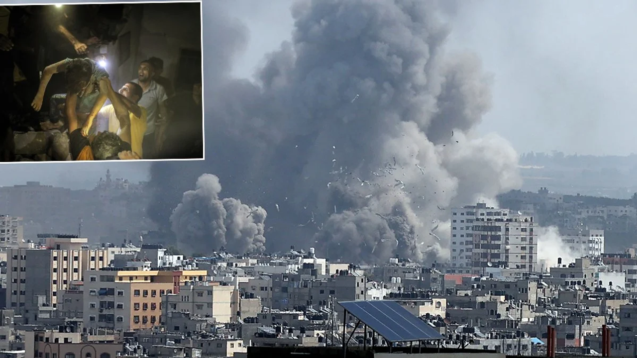 Gazze'de İsrail katliamı: Bilanço Her Geçen Saat Artıyor, Vurulanların Yüzde 60'ı Kadın ve Çocuk