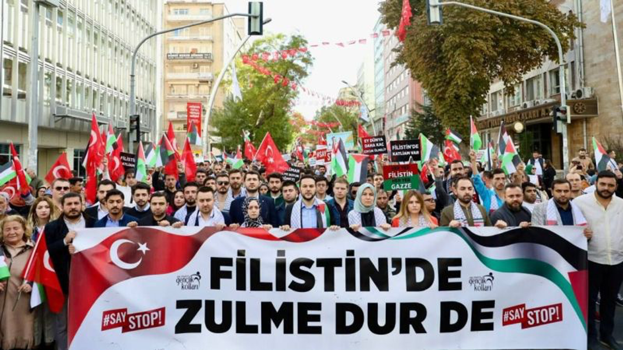 Yürüyüş Yapan AKP Gençlik Kolları Erdoğan’ı Göreve Çağırdı