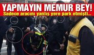 Sadece Aracını Yanlış Yere Park Etmişti....