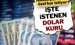 Tekstil Patronları Özel Kur İstiyor: İşte İstenen Dolar Kuru...