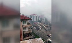 Kahramanmaraş'ta Çığlıklar Sokak Boyunca Yükseldi! Yaşanan Yıkım Kamerada
