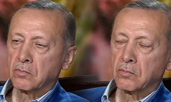 Erdoğan Canlı Yayında Uyuyunca Kamera Bir Anda Spikere Döndü