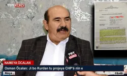 Savcılık Kararını Verdi:Osman Öcalan'ın TRT'ye Çıkması İfade Özgürlüğü, PKK'nın Üst Düzey Yetkilisi Değil mi?