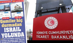 İsrail  İle  Ticaret Devam Ediyor... Bakanlık Yalanlıyor Gemiler Vızır Vızır Gidiyor