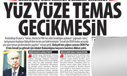 Devlet Bahçeli'den İkinci Teröristbaşı Öcalan Çağrısı: Yüz Yüze Temas Gecikmesin