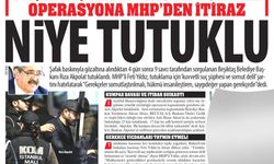 Beşiktaş Belediyesine Yönelik Operasyona MHP’den İtiraz: Niye Tutuklu? ‘Kuvvetli Suç Şüphesi ve Somut Delil’ Hatırlatmsı