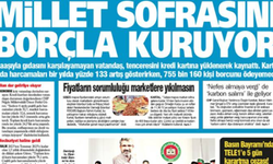 Millet Sofrasını Borçla Kuruyor: Tencere Kredi Kartıyla Kaynıyor