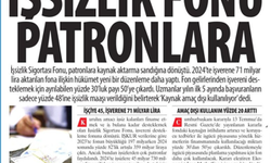 İşsizlik Fonu Patronlara: Krizin Faturası Halka Kaynaklar Patronlara
