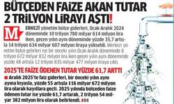Faize 2 Trilyon Aktı, Bütçe 1,8 Trilyon Açık Verdi... Faize Akan Bütçe Rantiyeyi İhya Etti