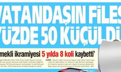 Vatandaşın Filesi Yüzde 50 Oranda Küçüldü