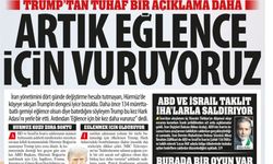 İyice Dengesi Bozulan Trump'tan Tuhaf Bir Açıklama Daha: Artık Eğlence İçin Vuruyoruz