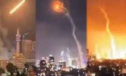 Muhteşem Görüntüler! İran, İsrail’in Gecesini Gündüze Çevirdi! Tel Aviv, Işıklar İçinde Sabahladı