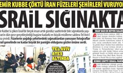 Demir Kubbe Çöktü İran Füzeleri Şehirleri Vuruyor: İsrail Sığınakta