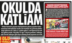 9 Ölü 13 Yaralı: Okulda Katliam, İki Sınıfı Kan Gölüne Döndü, Öğretmenler Yaşan Nöbeti'nde