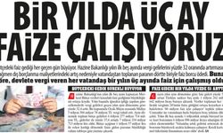 Bir Yılda Üç Ay Faize Çalışıyoruz:Bütçedeki Faiz Gediği Her Geçen Gün Büyüyor, Vergileri Dörtte Biri Faize Gidiyor