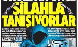 Binlerce “Silahlı Çocuk” Dosyası: Çocukların Silaha Erişimi Alarm Veriyor