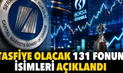 Tasfiye Olacak 131 Fonun İsimleri Açıklandı: 131 Yatırım Fonun  Tasfiye İsim Listesi