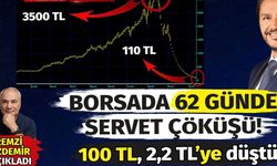 Borsada 62 Günde Servet Çöküşü! 100 TL, 2,2 TL’ye Düştü. Remzi Özdemir Açıkladı