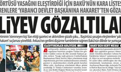 Başörtüsü Yasağını Eleştirdiği İçin Bakü’nün Kara Listesine Girenlere ‘Yabancı Devlet Başkanına Hakaret’ten Gözaltı