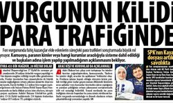 Fon Vurgunun Kilidi Para Trafiğinde