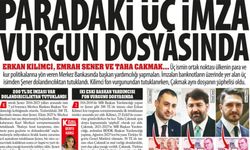 Paradaki Üç İmza Vurgun Dosyasında: İmzaları Cebimizde Dosyaları Adliyede