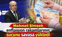 Bakan Mehmet Şimşek Enflasyon Rakamlarının Suçunu Savaşa Yükledi