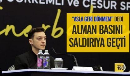 Fenerbahçe'ye Törenle İmza Atan Mesut Özil'e Alman Basını Saldırdı