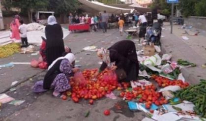 Hükümet Uzaya Çıkma Adımları Atarken, Vatandaş Pazar Yerlerinden Çöp Topluyor