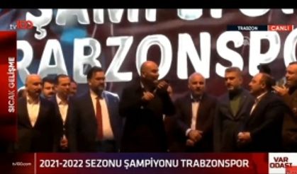 Trabzonspor Taraftarı Şampiyonluklarını Kutlayan Rizeli Cumhurbaşkanı Erdoğan’ı Konuşturmadı!