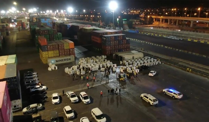 Bakan Yerlikaya Duyurdu: Mersin Limanı'da 610 Kilo Kokain Ele Geçirildi