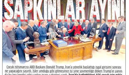 Beyaz Saray'da Katlian  Ayini: Amerika’da Sapkınlık Bitmez! Oval Ofis’te Evanjelik Dini Ayin