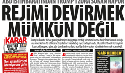 ABD İstihbaratından Trump'ı Zora Sokan Rapor: Rejimi Devirmek Mümkün Değil, Trump'ın ‘Fantezi’ Hayalı Boşa Çıktı