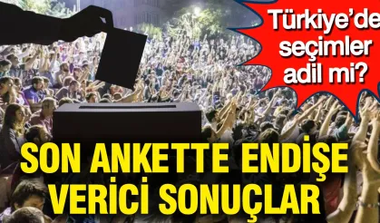 Son Ankette Endişe Verici Sonuçlar... 18-29 Yaş Arasındaki Gençler Yanıtladı, Türkiye'de Seçimler Adil mi?