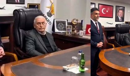 AKP'li Başkanın Kesintisiz Övgüsü Binali Yıldırım'a Bıkkınlık Getirdi! Bakışı Her Şeyi Anlattı