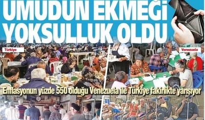 Eşitsizlikte Yarışıyoruz:  Umudun Ekmeği  Yoksulluk  Oldu