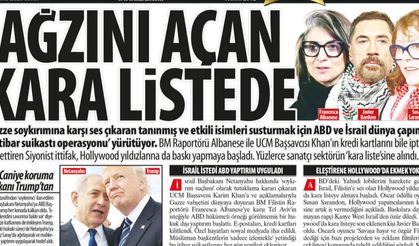 Ağzı Açan Kara Listede: Siyonist İttifak, Etkili İsimleri Susturma ve ‘İtibar Suikastı Operasyonu’ Yürütüyor