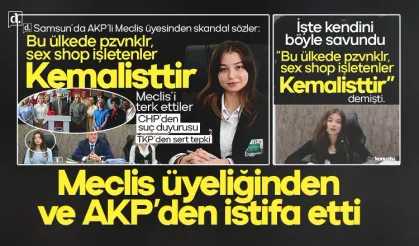Belediye Meclisi Karıştı, AKP Teşkilatı Kaynıyor, AKP'li Üyeden Skandal Sözler, Sex Shop İşleten, Pezevenkler Kemalisti