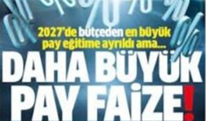 Üretime Para Yok, Faizciye Çok: Daha Büyük Pay Faize