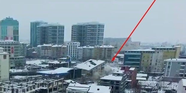 Kahramanmaraş'taki 7.6'lık Depremi Drone Havadayken Yakaladı, İşte O Video...
