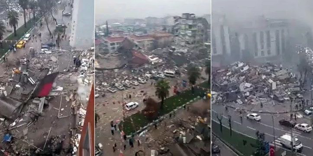 'Allah' Haykırışları, Çığlıklar, Korku... İkinci Büyük Depremin Merkezinden Yeni Görüntüler