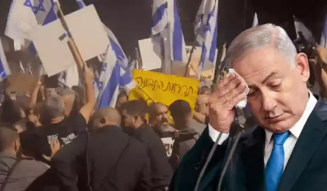 İsrailliler Netanyahu’nun Kapısına Dayandı: 'Suçlusun'