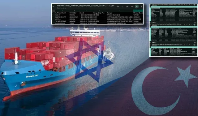Türkiye’den 11 Gemi İsrail’e Vardı, İsrail’den Türkiye’ye 5 Gemi Yola Çıktı: 16 Gemi Utanç ve Kirli Seferinde