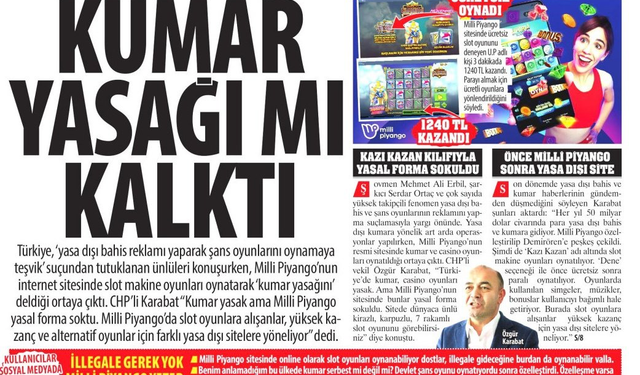 Kumar Yasağı mı Kalktı? Milli Piyango Slot Makinesi Oyunları, ‘Kumar Yasağını’ Nasıl Delindiği Gerçeği....?