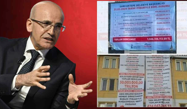 Sadece CHP’li Belediyeler mi Borçlu Bakan Mehmet Şimşek Açıkladı: AKP Liste Başı