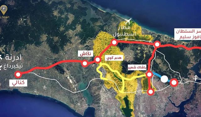 Kanal İstanbul Güzergahında Yeni İnşaatlar Başladı: Arap Medyasında Yoğun Tanıtım