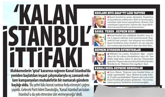 'Kalan İstanbul' İttifakı: 'Bu Şehri Lüks Konut Rantına Feda Etmeyin’