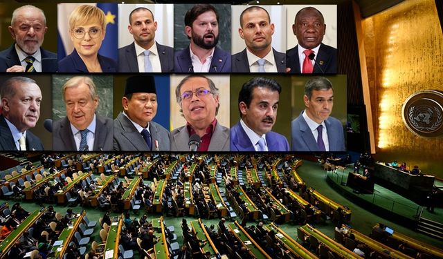 Neticeye Dönüşmeyen Konuşmalar...  Dünya Liderlerinden BM’de Tarihi Mesaj: Gazze İnsanlığın Sınavıdır